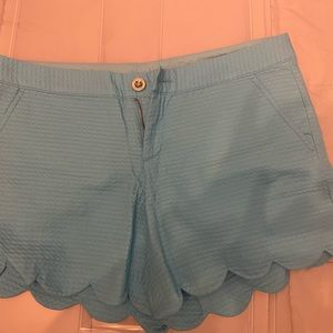 Lilly Pulitzer size 6 blue buttercup shorts